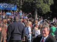 Joe Biden's vice presidential campaign rally at East Carolina University